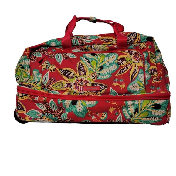 Vera Bradley Bags Vera Bradley Lighten Up Wheeled Duffle Carry On